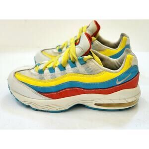 Nike Air Max 95 GS Blue Fury Summit White Size 3Y CK0056-400